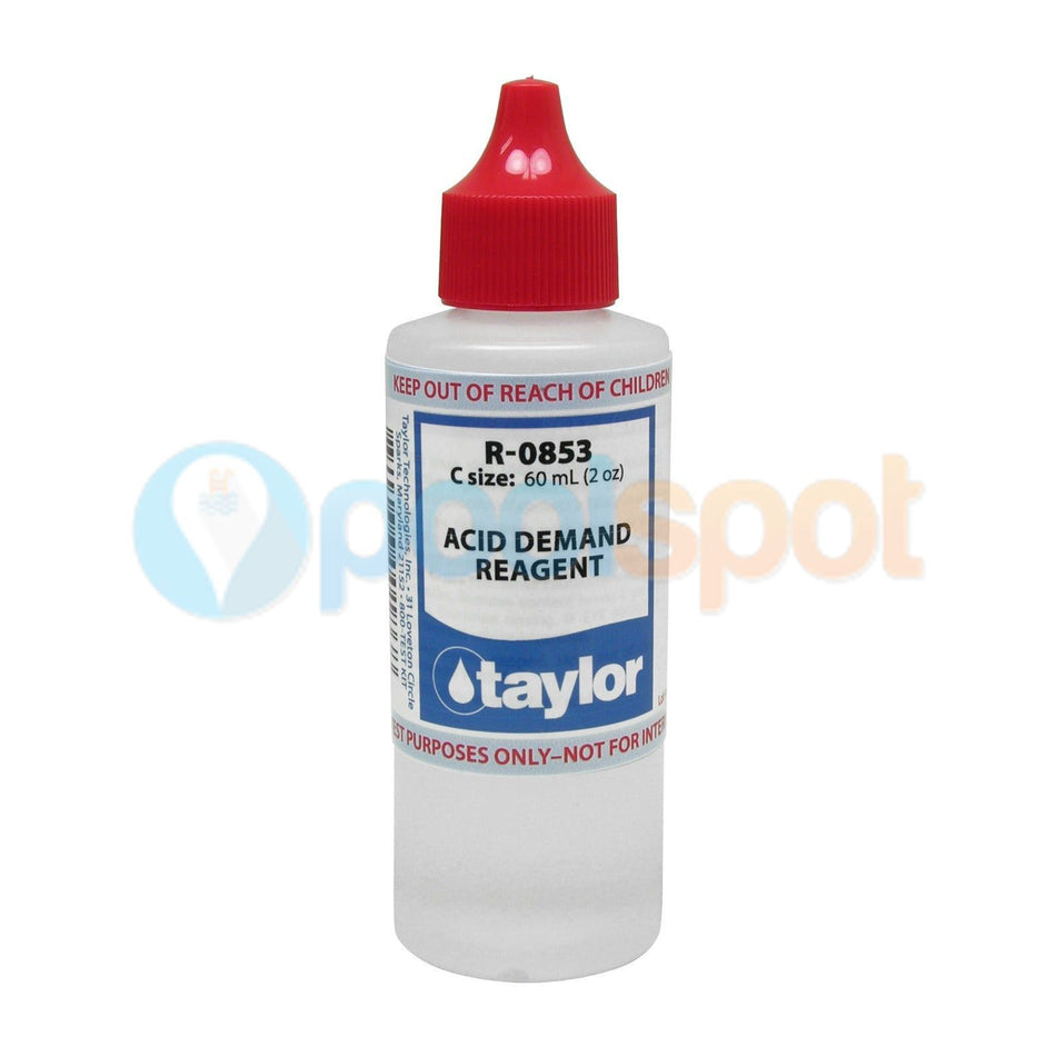 Acid Demand Reagent for Comparators R-0853, Taylor Technologies, 60ml / 2oz
