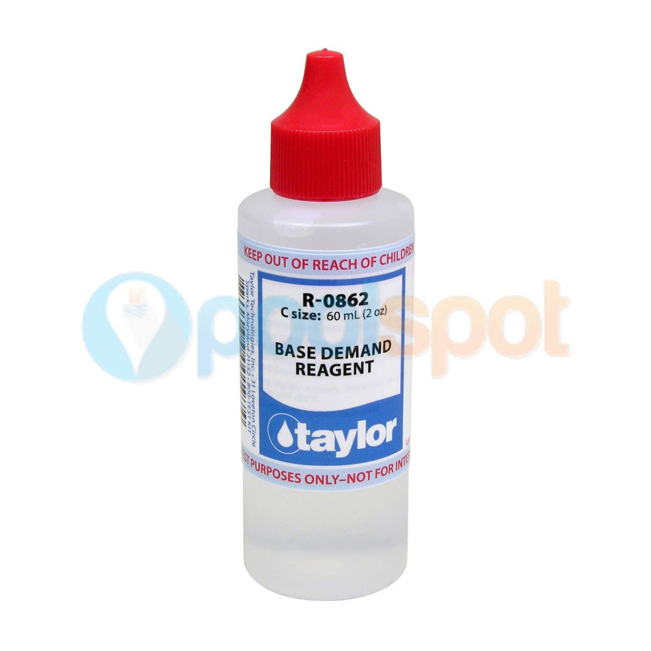 Base Demand Reagent for Comparators R-0862, Taylor Technologies, 60ml / 2oz