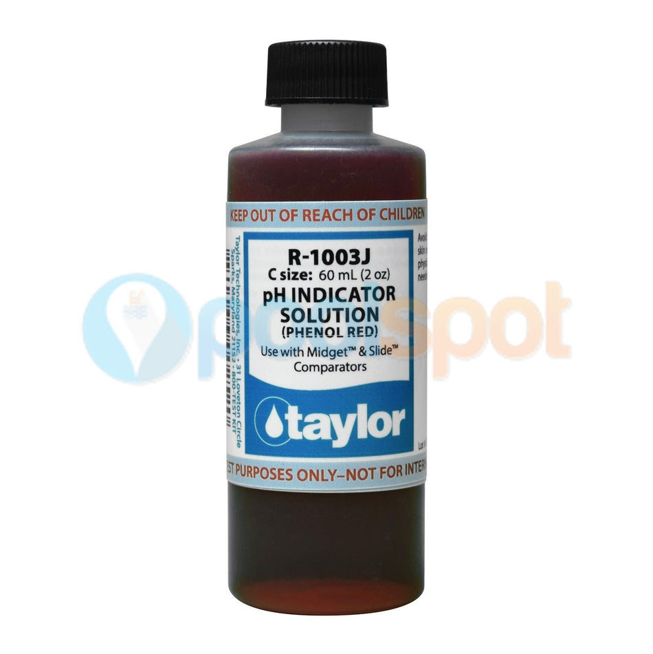 pH Indicator Solution / Phenol Red (for Comparators) R-1003J, Taylor Technologies