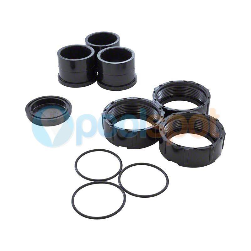 Tailpiece, Cap and Union Nut Set (Set 3) for Zodiac / Jandy CS / CV Cartridge Filter