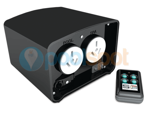Spa Electrics RM-2 Two Channel Remote Control + Receiver for Pool Lights