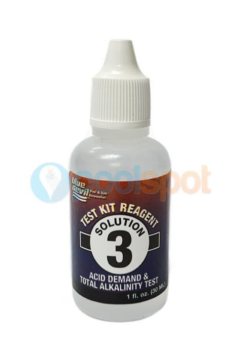 Blue Devil Solution # 3 Acid Demand / Total Alkalinity - 30ml