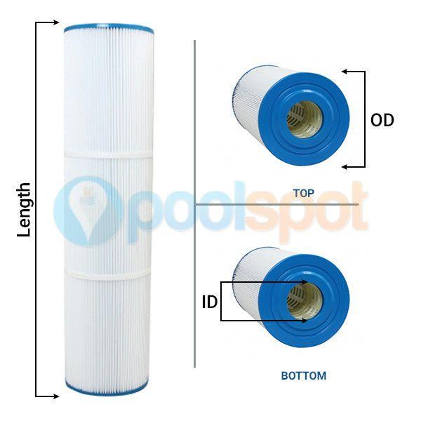 Filter Element, Generic, to suit Waterco Trimline CC100 Compact / Stroud SHD - 100 New Style