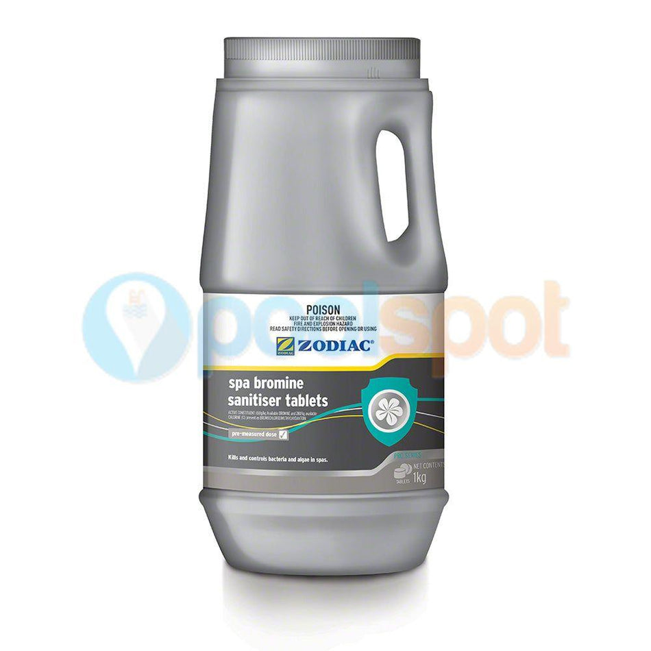 Spa Bromine Sanitiser Tablets, Zodiac, 1kg
