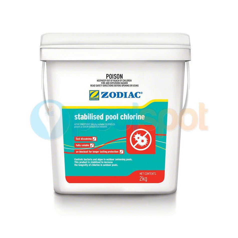 Stabilised Pool Chlorine, Zodiac