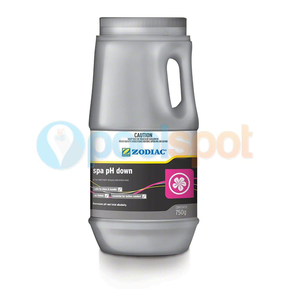 Spa pH Down, Zodiac, 750g